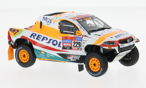 Toyota GR DKR Hilux Evo T1+ No.229 Rally Dakar 2023 Pujol/Valcarcel - 1:43